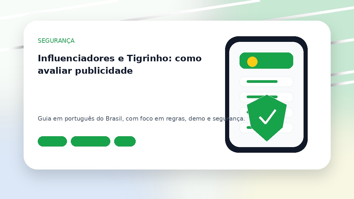 Influenciadores e Tigrinho: como avaliar publicidade