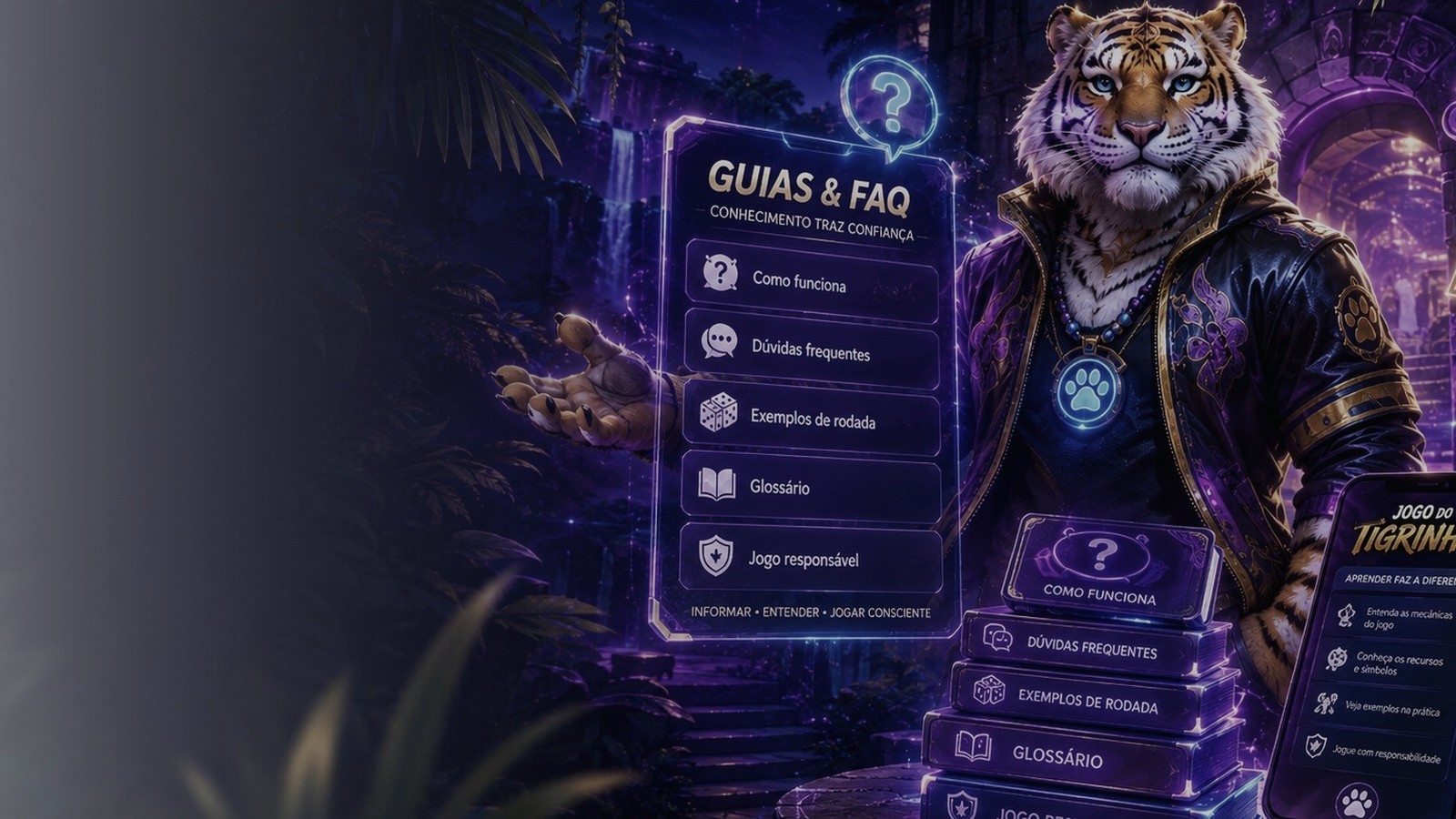 Guias e artigos sobre Jogo do Tigrinho