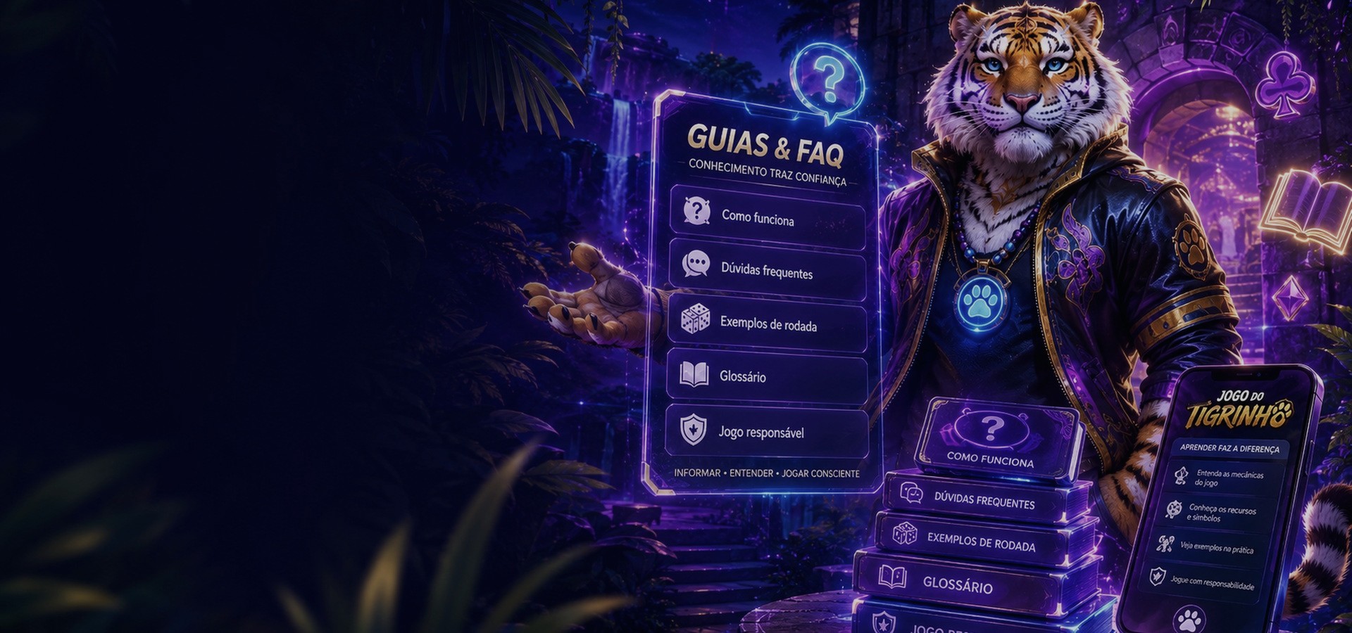 Perguntas frequentes sobre Jogo do Tigrinho